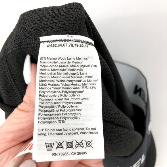 HELLY HANSEN Women's Lifa Merino Pants Medium Black Base Layer Midweight NWT - Picture 11 of 12